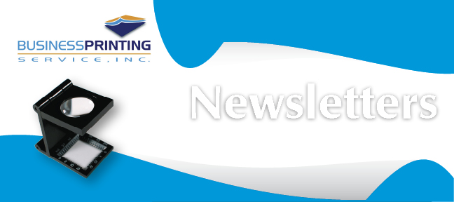 Business Printing Service, Newsletters, offset and digital printing